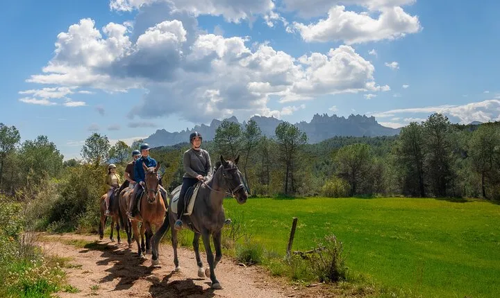 Montserrat Horseback Riding & Monastery Small Group Tour