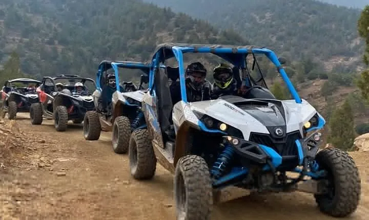 Buggy adventure and dinner on sunset in Agafay desert of Marrakech