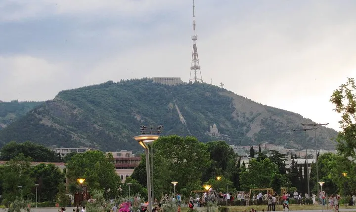 Dinner in Funicular Restaurant Complex at Mtatsminda Park from Tbilisi