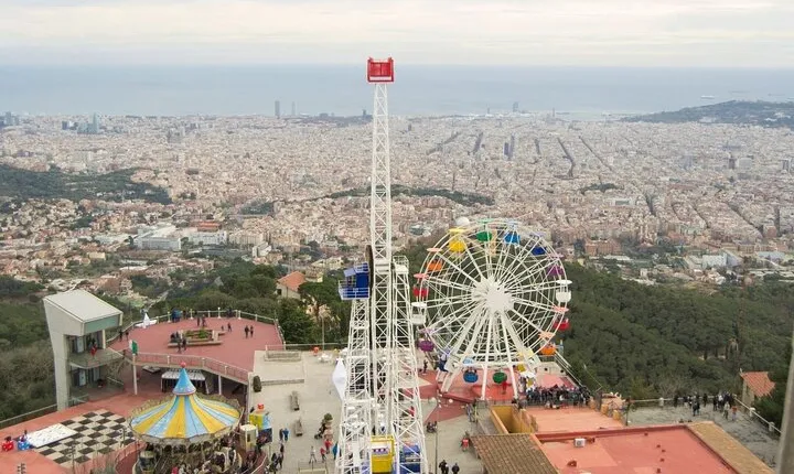 Barcelona Private Tour to Tibidabo Mountain