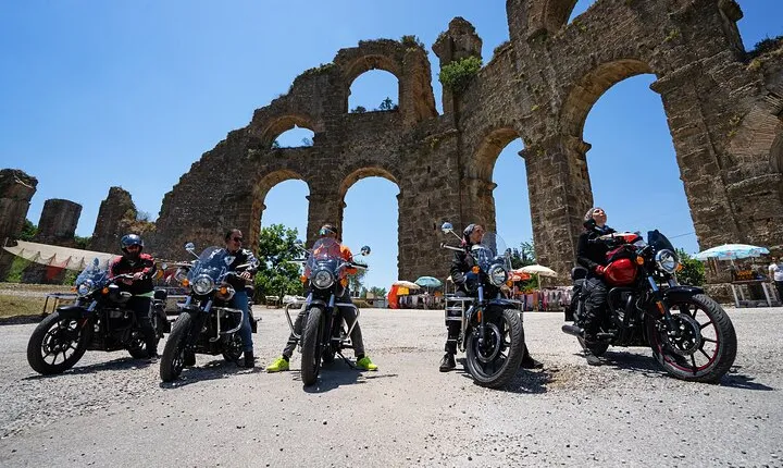 Side Antalya - Private Full day Motorcycle Adventure Tour 