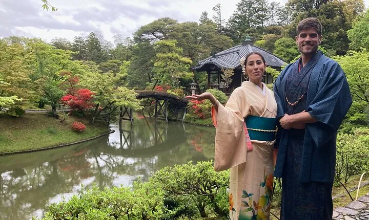 Visiting to Katsura Imperial villa and tea ceremony experience