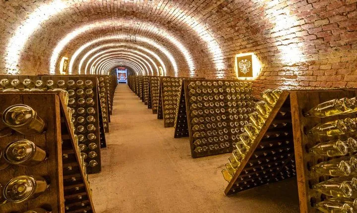 Schlumberger Sparkling Wine Cellar World Entrance Ticket in Vienna