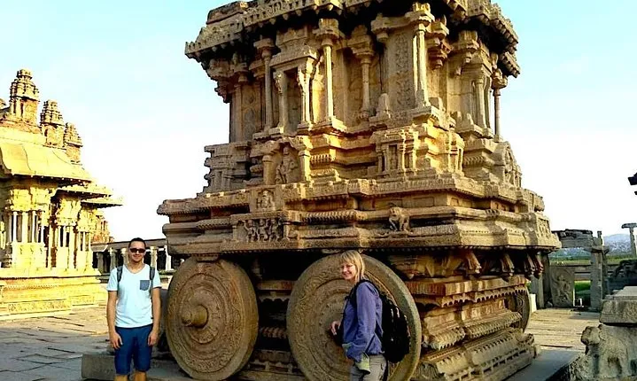 Private tour of Hampi from Bangalore over 2 days with a guide & including hotel