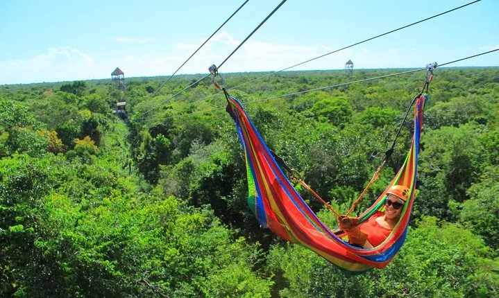 Ancient adventure, visit Tulum Ruins with ZIPLINES, a UNDERGROUND CENOTE &Buffet