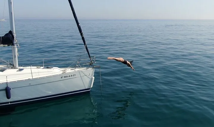 Private Sailboat Marbella: Navigation, Swimming in the sea and Snacks