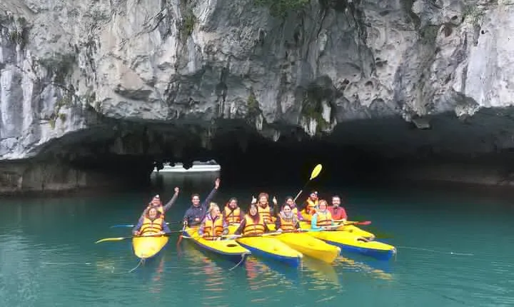 Lan Ha - Ha Long Bay - Dau Be island 2D/1N from Cat Ba in less touristy areas.