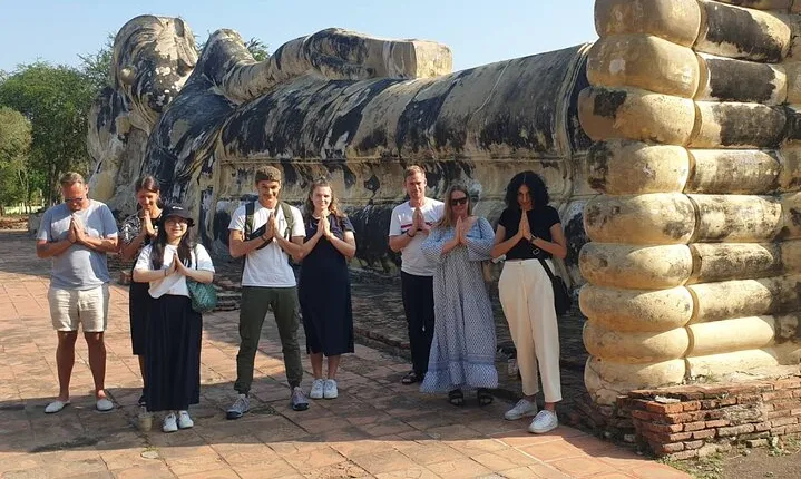 Small Group Tour to Ayutthaya Temples from Bangkok with Lunch