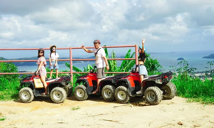 Phuket ATV Tour to Big Buddha View Point and Zipline Adventure