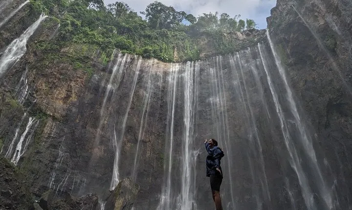 Tumpak Sewu Waterfall Bromo Ijen Drop Bali 3 Days Tour