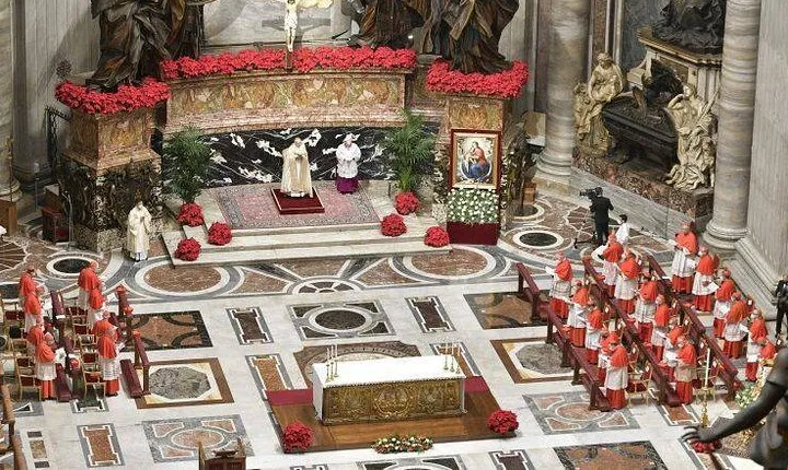 New Year’s Eve Mass Te Deum at the Vatican with Pope Leo XIV