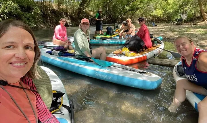 Guided Stand Up Paddleboard Tour of San Marcos River