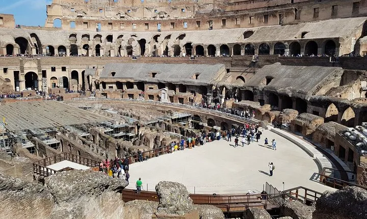 Colosseum Arena Floor Roman Forum and Palatine Hill Live Guide