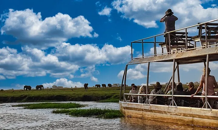 Chobe Botswana Day Trip River and Land Safari from Victoria Falls