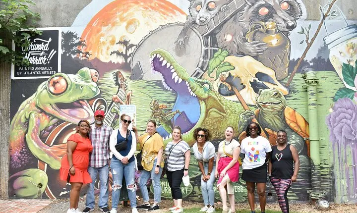 Atlanta Street Art and BeltLine Tour with Happy Hour and Activity