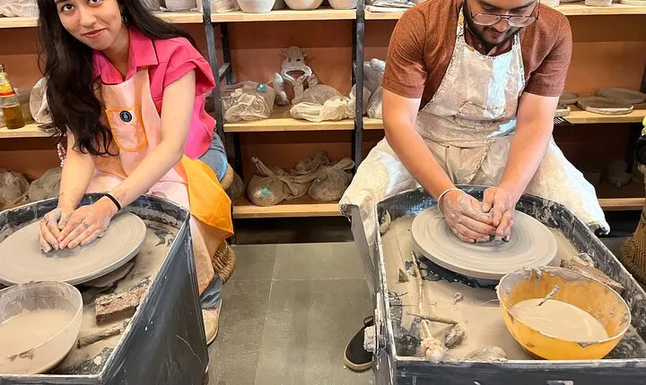 Private Clay Pottery Experience at Chalkbooard