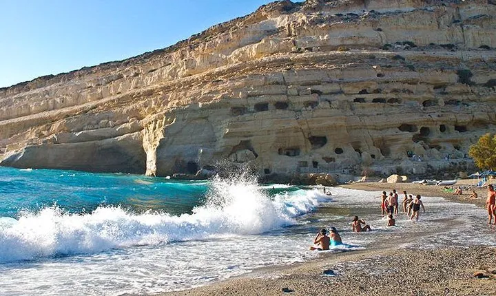 South Crete: Matala Beach & Ancient Gortyn