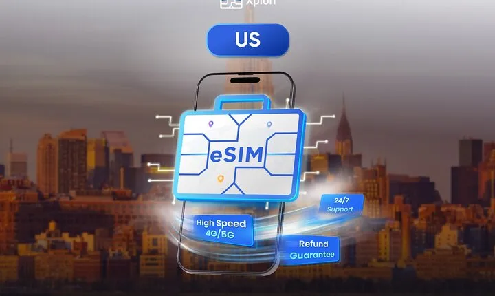 USA eSIM | 3-30 days | Daily data | QR code