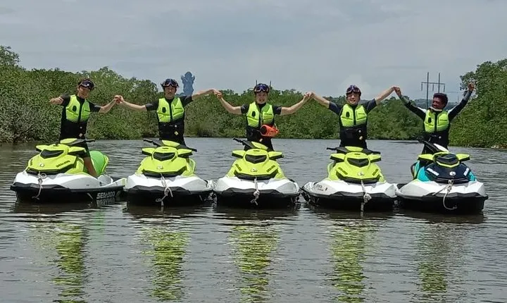 One Hour ( 2 times 30 minutes ) Private Jet Ski in Bali