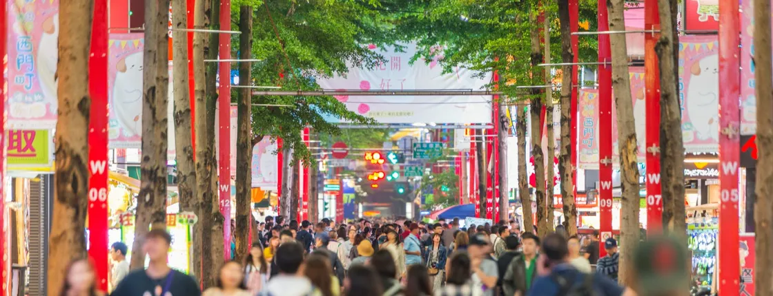 2-hours Ximending food walking tour with a guide