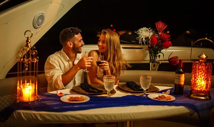 All Inclusive Tulum: Private Romantic Dinner on a Luxury Yachts