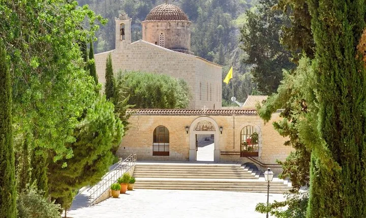 Afternoon Tour to Agios Neophytos Monastery with Wine Tasting
