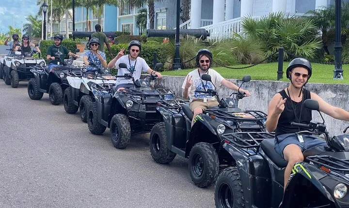  Fun Atv tour in Nassau with Lunch: Drivers must be 25 years old