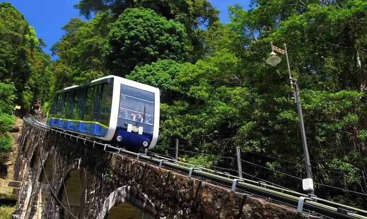 Fast Lane Penang Hill with Temple & Penang Habitat tour