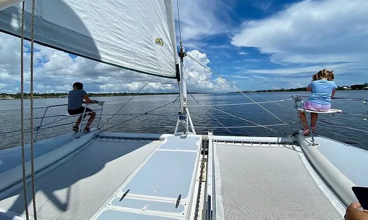 Catamaran Sailing Dolphin/Manatee Watch in Daytona Beach