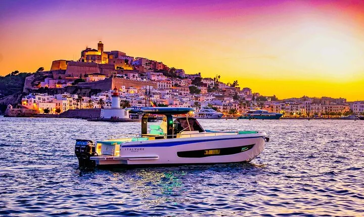 Private and Luxury boat day tour around Ibiza and Formentera