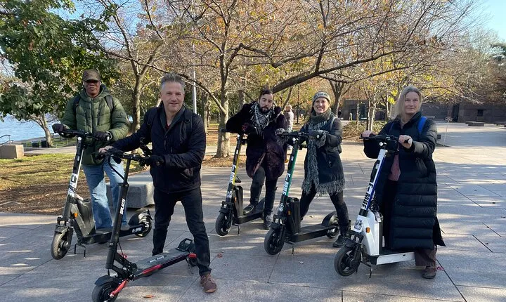 The Public Group Scooter Tour of DC's National Mall