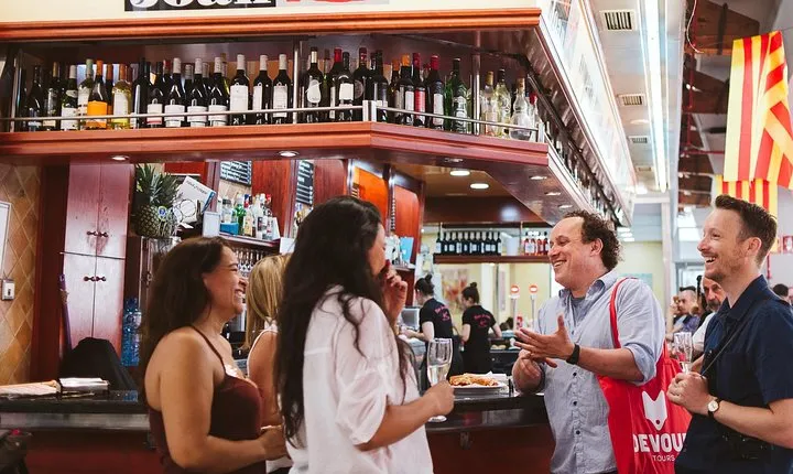 Ultimate Barcelona Food Tour with visit to a Local Market