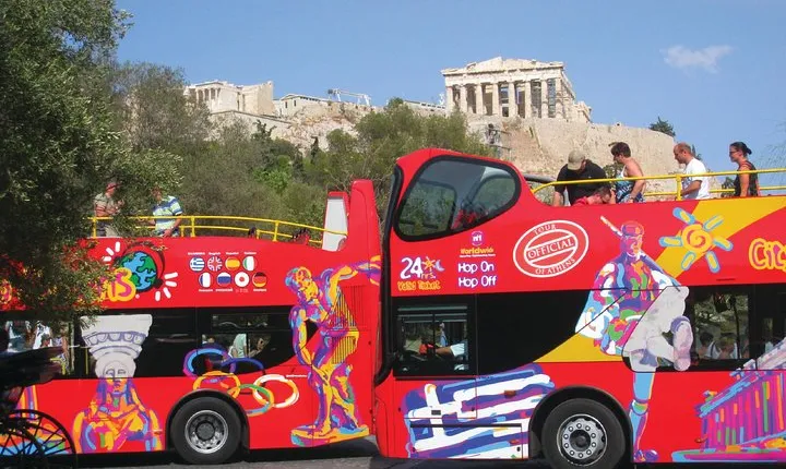 City Sightseeing Athens, Piraeus & Beach Riviera Hop-On Hop-Off Bus Tours