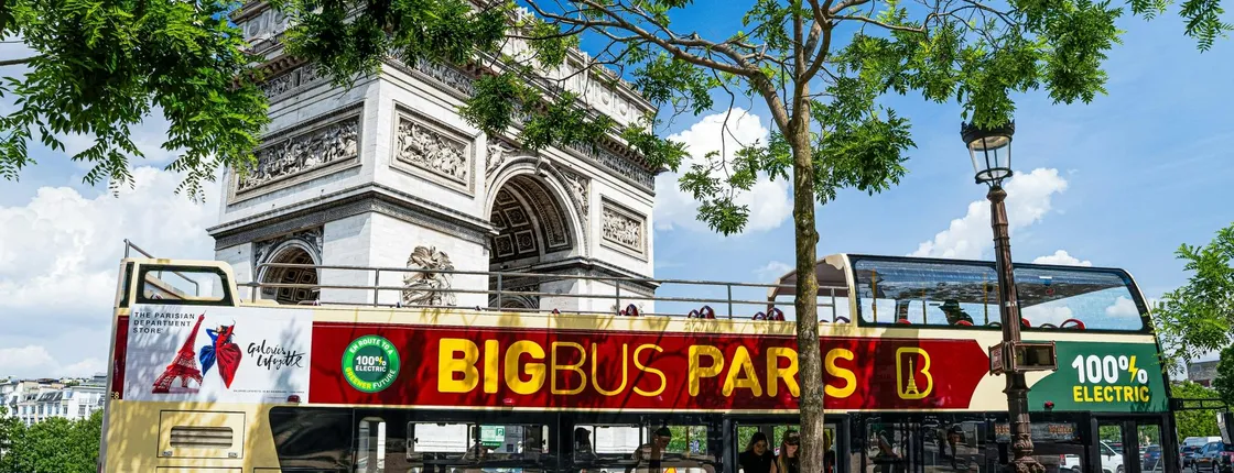 Big Bus tour of Paris
