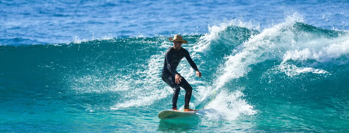 Los Cabos surf lesson at Cerritos Beach with lunch