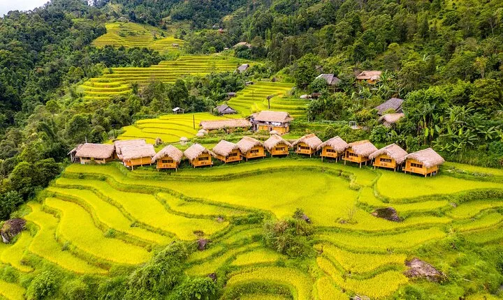 Private Car 2 Days 1 Night Hoang Su Phi in Hagiang
