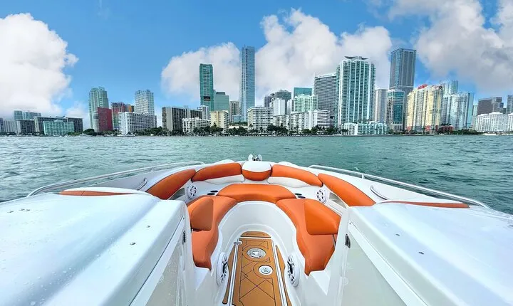 Private Captained Boat Tour in Miami for up to 12 passengers