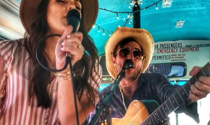The Brunch Bus: Food Tour with a Live Band on Board the Bus!