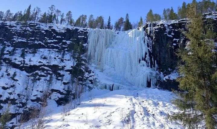 Korouoma National Park & Frozen Waterfalls Adventure