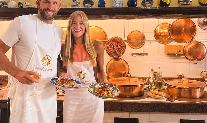 Private cooking class with a view of Sorrento