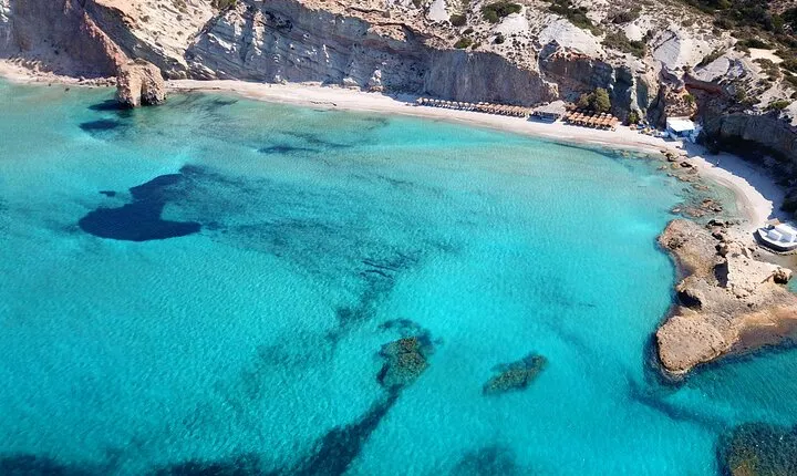 Full-Day Private cruise to Kleftiko, Polyaigos and Kimolos