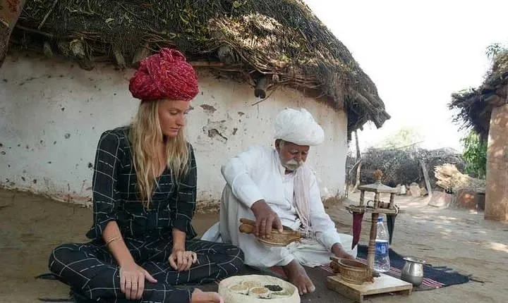 Indian Traditional Village Food Tour with Cooking Class