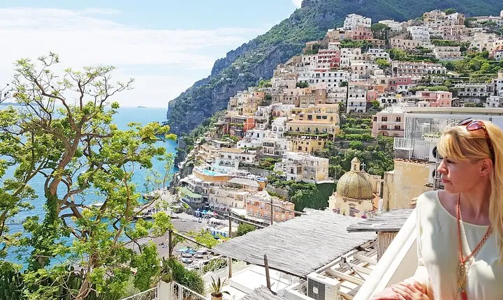 Pompeii & Positano Day Trip from Rome with Hotel Pick Up