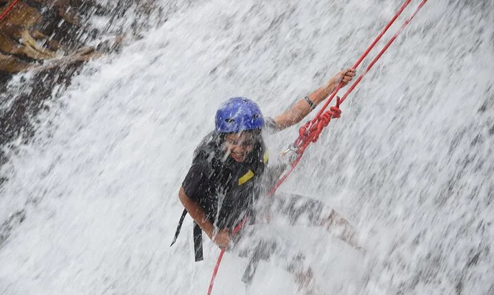 Waterfall Abseiling from Kitulgala