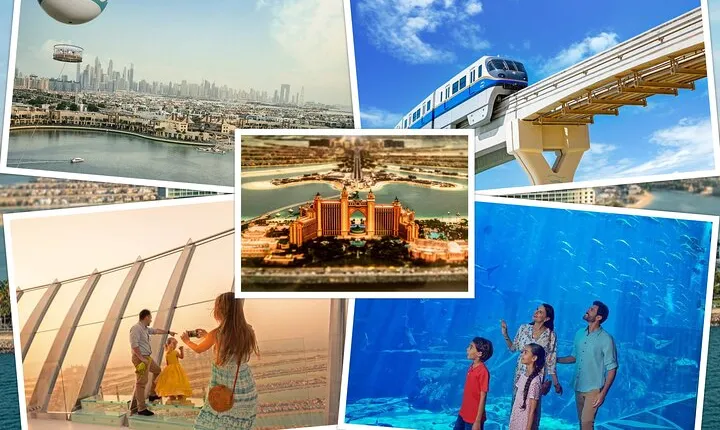 Comprehensive Palm Jumeirah Island Tour with Attraction Visits