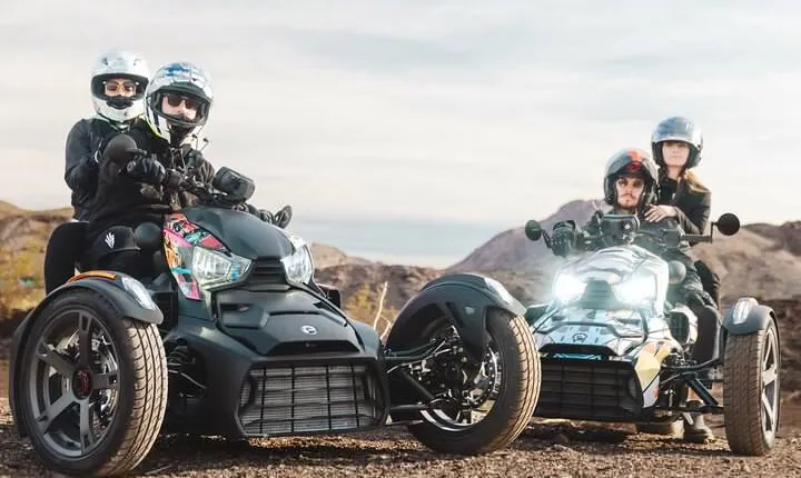 Private Guided Tour To The Outskirts Of Las Vegas On A Trike