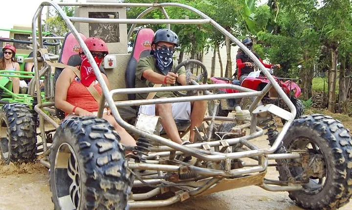 Buggy Adventures , ATV and Terra cross. Indian cave, Macao beach