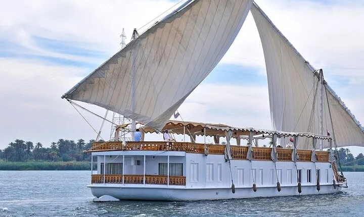 Private 5 Days Dahabeya Cruise (Luxor to Aswan)From Cairo By Air