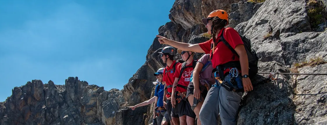 Whistler via ferrata including Peak 2 Peak gondola ticket