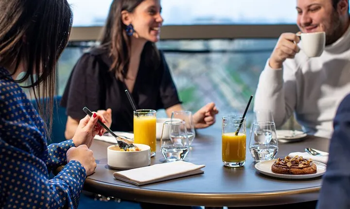 Eiffel Tower Visit, Lunch on the Tower & Paris Seine River Cruise